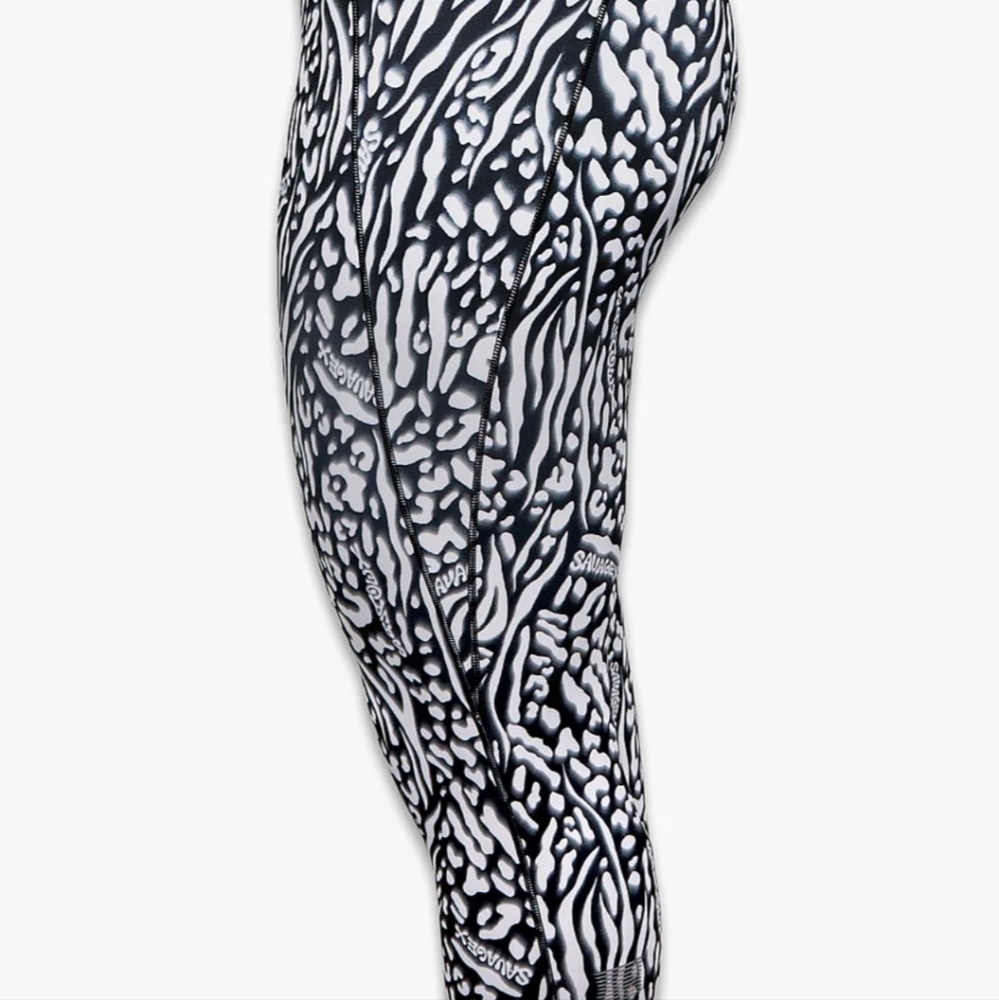 NWT savage x fenty Sky-Hi Logo Patch Super High-Waist Pocket Legging - Picture 3 of 4